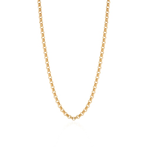 Bold "Cable" chain Yellow gold-plated
