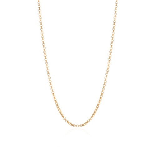 "Cable" chain Yellow gold-plated