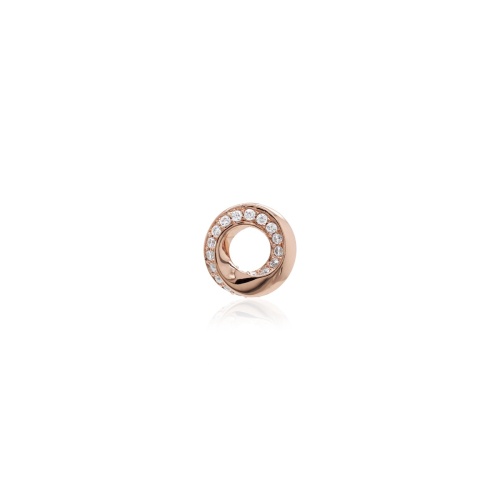 Trinity Necklace charm Rose gold-plated