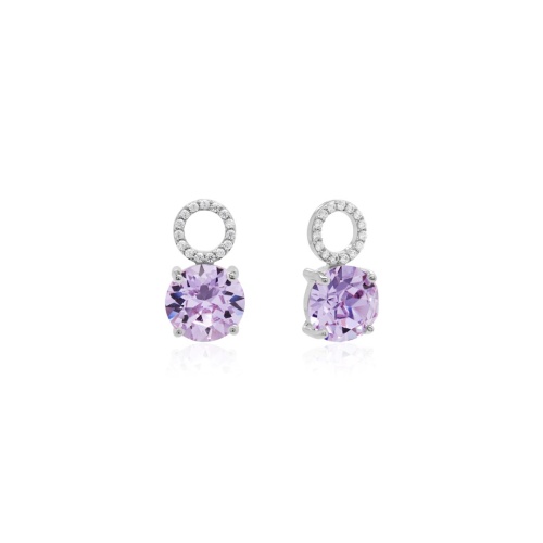 Earring charms Violet