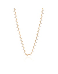 Riviére necklace Yellow gold-plated
