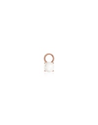 Classic Freshwater Pearl charm 6mm Rose-gold plated