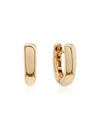 Modern Classics Base Earrings Yellow gold-plated