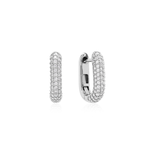 Sparkling Link Base earrings