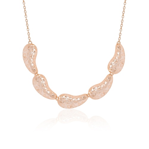 Born Bold Statement Necklace Rosé Gold Plated