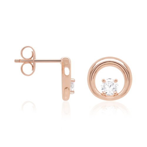 Halo Shine Stud earrings rosé