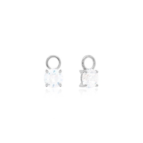 Mini Charms Rhodium plated Crystal