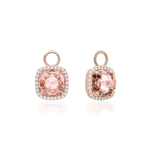 Vintage charms rose gold-plated Vintage Rose