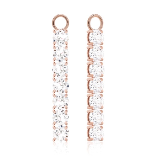 Tennis Charms Rose Gold-plated