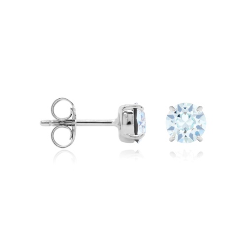 SILVER STUD EARRINGS
