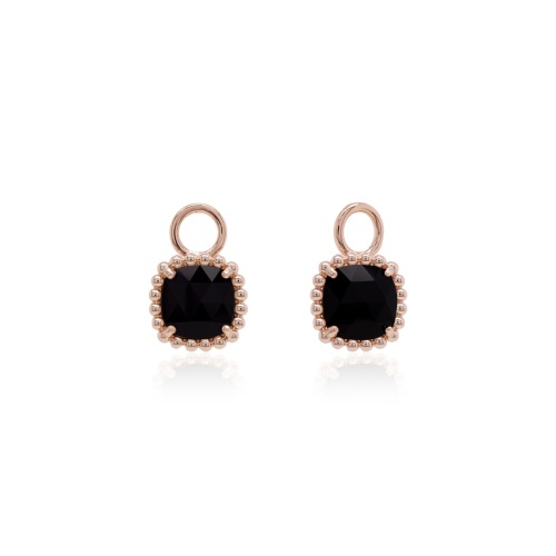 Earring Charms Jet