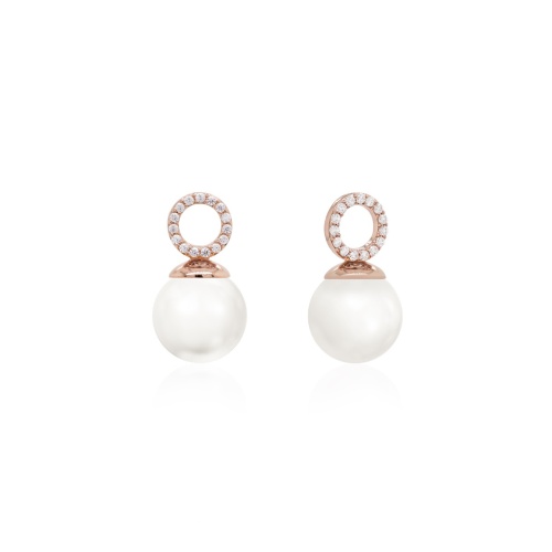 Sparkling Pearl charms 10mm