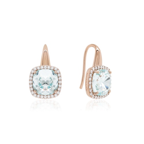 Vintage Hook Earrings Rose gold-plated Light Azore