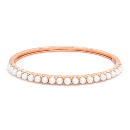 Fabulous Pearl Bangle Rose-gold plated