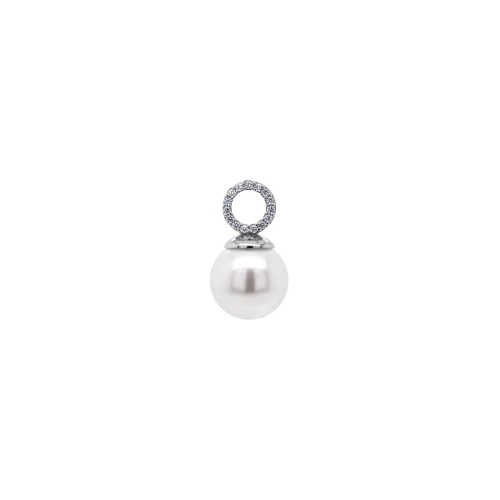 Sparkling Pearl earrings 10mm