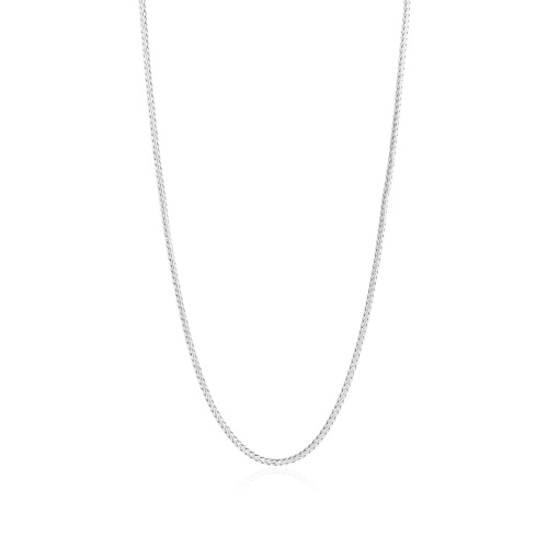 " Wheat" style silver chain