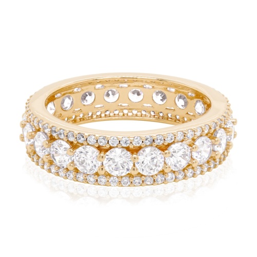 Majestic Ring Yellow Gold-plated