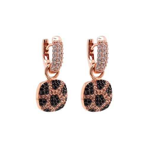 Leopard Charm Earrings