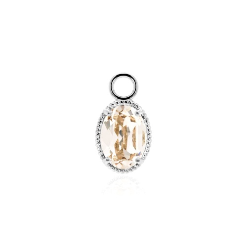 Fancy Stone Light Silk Single Charm