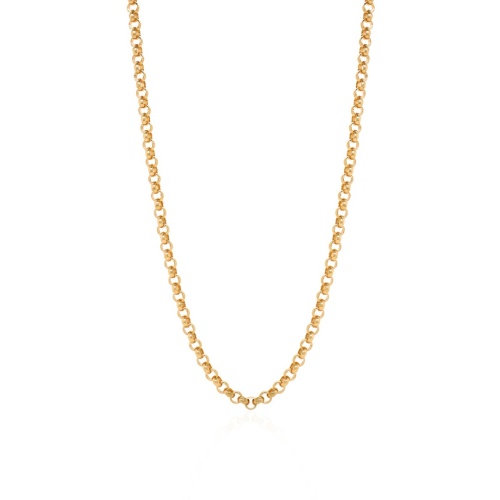 Bold "Cable" chain Yellow gold-plated