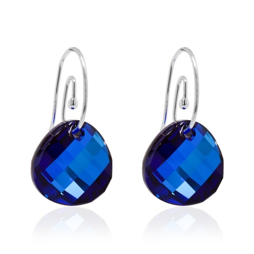 Round earrings