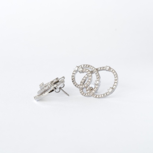 Galaxy Stud Earrings rhodium plated