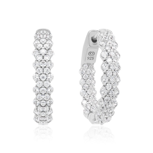 Ultimate shine hoop earrings