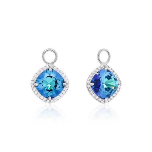 Fancy Stone Earring Charms Bermuda Blue