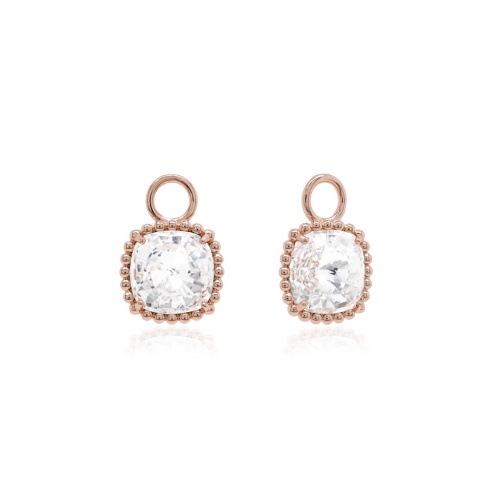 Bubbly earring charms Crystal
