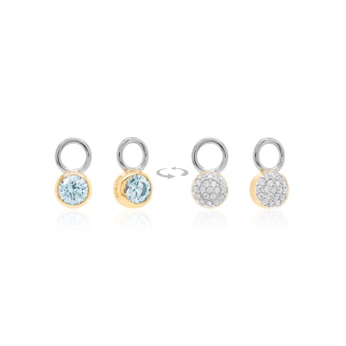 Tiny Charms Frosty Mint Yellow gold-plated