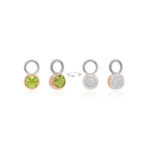 Tiny Charms Paradise Green Gold-plated