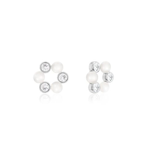 Pearl Crystal charms