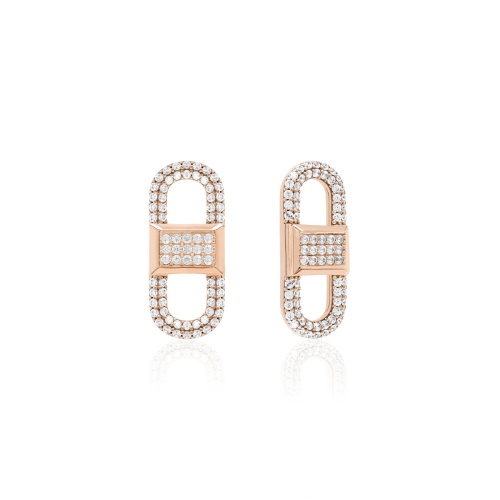 Infinite Spark Fabulous Link Earring charms Rose Gold plated