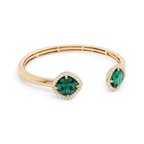 Fancy Stone Bracelet  Emerald