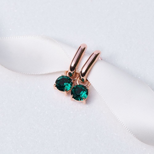 Evergreen Shine earrings rosé