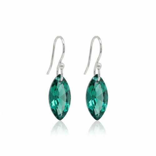 Hook Earrings Caribbean Green