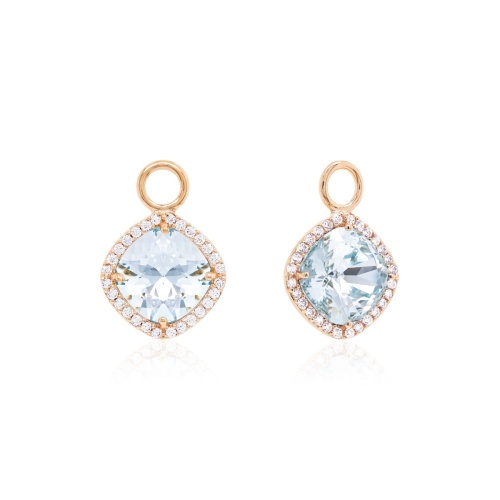 Fancy Stone Charms  Yellow-gold Lt Azore