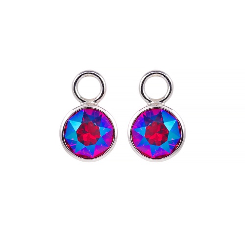 Earring Charms Siam Shimmer