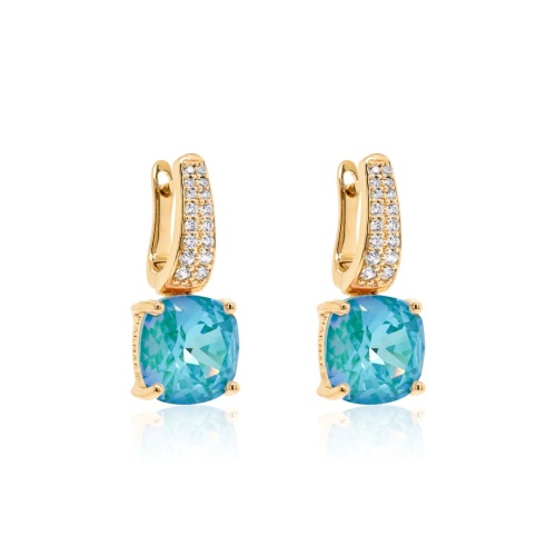 Fancy Stone Earrings Laguna Delight