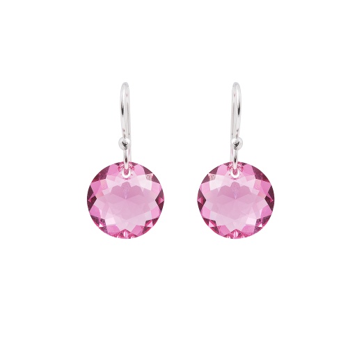 Classic cut earrings Rose