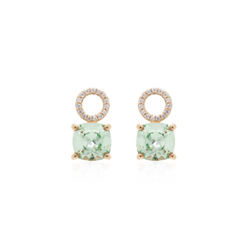 Fancy Stone Charms Chrysolite