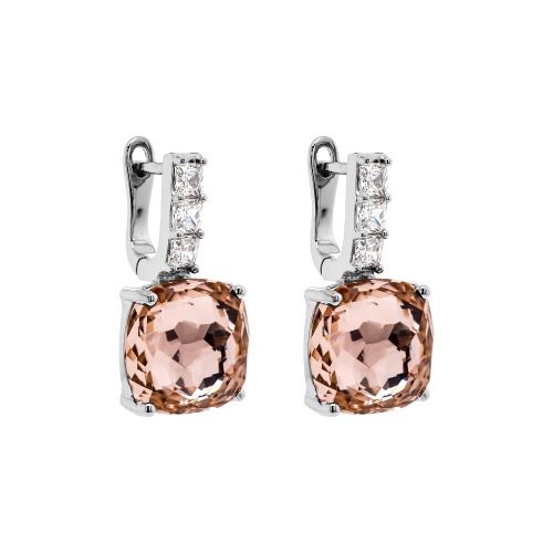 Fantasy earrings Vintage Rose 12mm