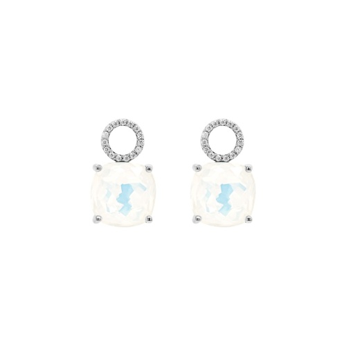 Fantasy charms White Opal 10mm