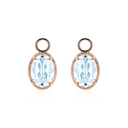 OVAL FANCY STONE CHARMS LT Azore