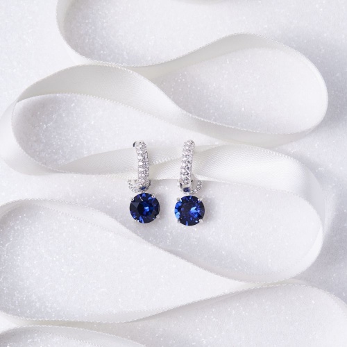 Sapphire Glow earrings