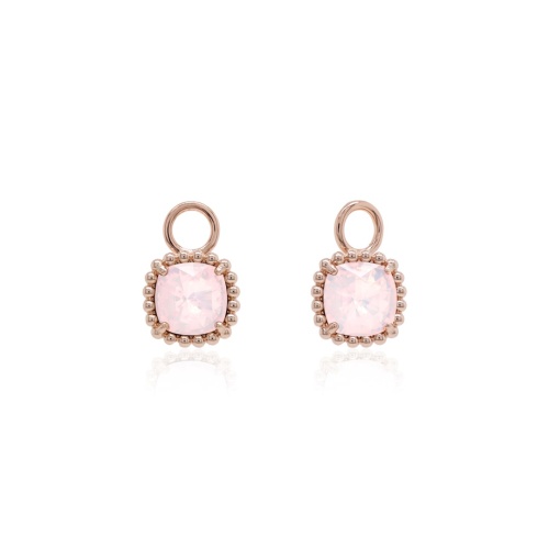Earring Charms  Rose Water Opal