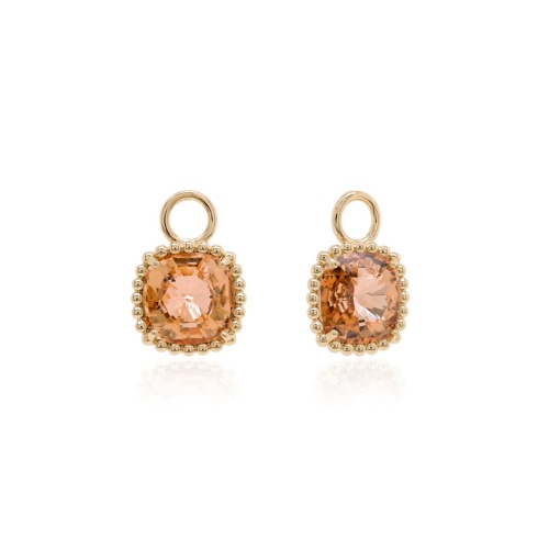 Earring charms Light Colorado Topaz