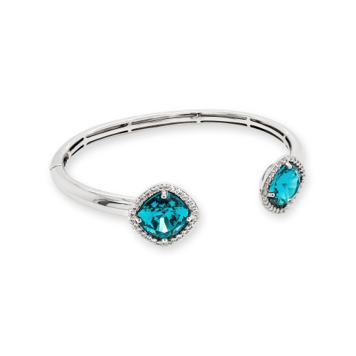 Indicolite Fancy Stone Silver apyrankė