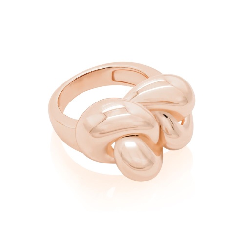 Bold Knot ring rosé-16