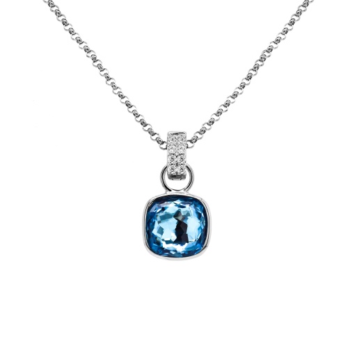 Fantasy Charm Necklace Set Aquamarine
